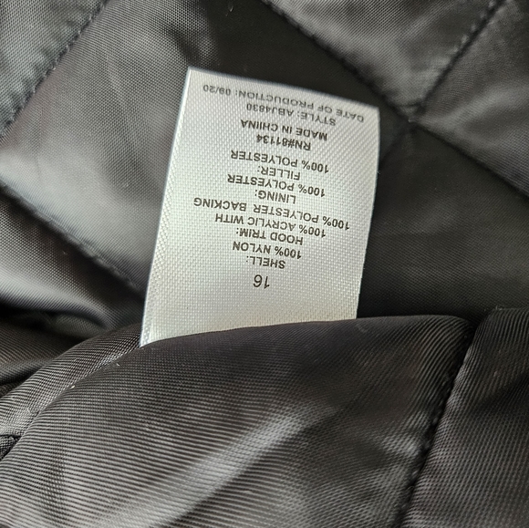 Euc winter coat with fur hood - Picture 6 of 7